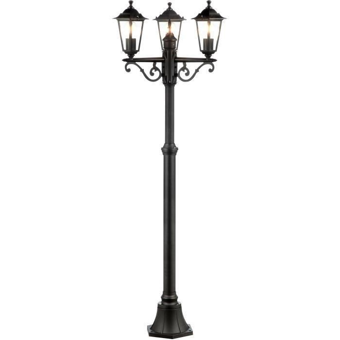 Lámpara al aire libre de Carleen 3L, negro, E27 Max 60W, Bombilla no incluida Lámpara al aire libre de Carleen 3L, negro, E27 Max 60W, Bombilla no incluida