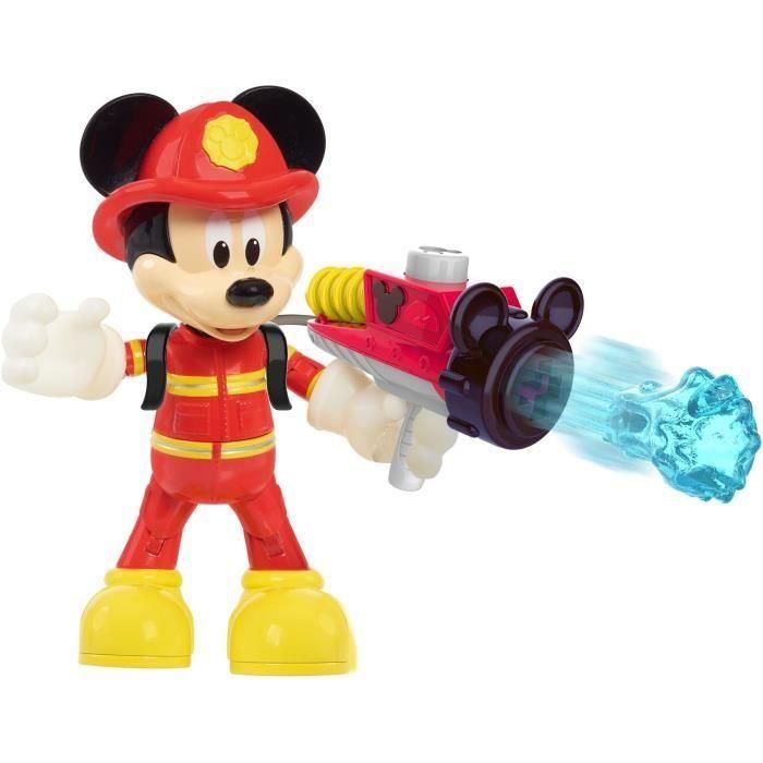 Disney - Mickey Fire Figurine 15 cm, articulado, juguete para niños de 3 años, MCC20 3