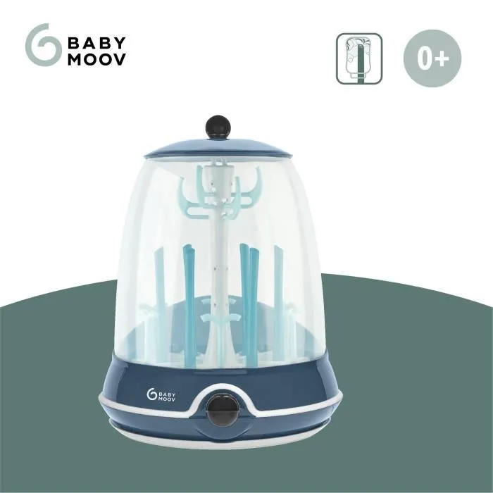 Babymoov Turbo Steam (+) Esterilizador 2 en 1, Esteriliza Rápido, Gran Capacidad para 6 Botellas y Accesorios, Universal 2