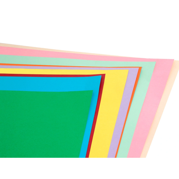 Liderpapel Bloc Trabajos Manuales Cartulina 297x420mm 10 Hojas Colores Surtidos Gramaje 180g 5