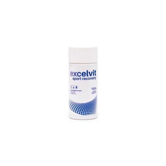 EXCELVIT Sport Recovery 60 Cápsulas, Suplemento para Deportistas, Ayuda a la Reducción del Cansancio y la Fatiga