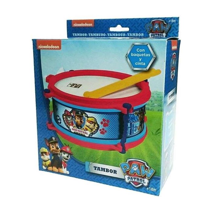 Reig Tambor infantil Paw Patrol para niños +18 meses de Plástico 8 Reig Tambor infantil Paw Patrol para niños +18 meses de Plástico 8