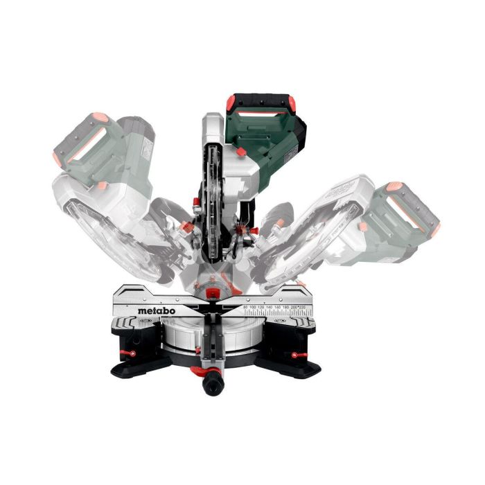 Tronzadora radial - METABO - KGS305M - línea de corte de precisión LED - 613305000 - modelo 2023 6