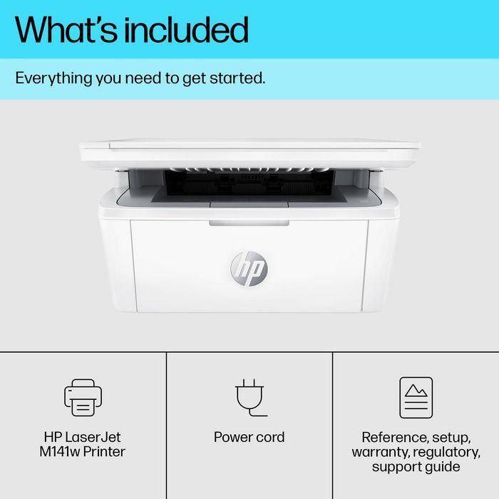 HP Impresora Láser Multifunción M140w, WiFi, Blanco y Negro, Compacta y Eficiente, Compatible con HP Smart App 5 HP Impresora Láser Multifunción M140w, WiFi, Blanco y Negro, Compacta y Eficiente, Compatible con HP Smart App 5