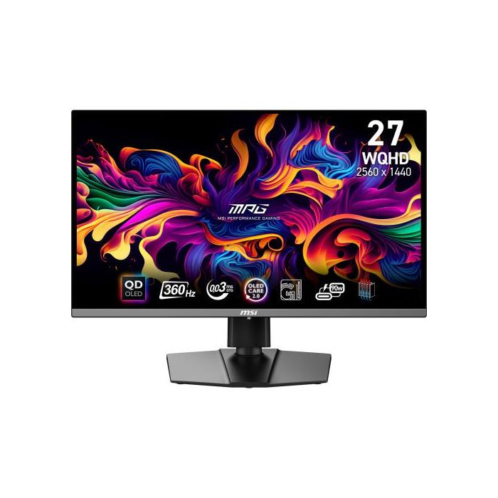 MSI MPG 271QRX QD-OLED 26.5" Wide Quad HD 2560x1440 360Hz 1ms 9S6-3CD79A-001 0 MSI MPG 271QRX QD-OLED 26.5" Wide Quad HD 2560x1440 360Hz 1ms 9S6-3CD79A-001 0