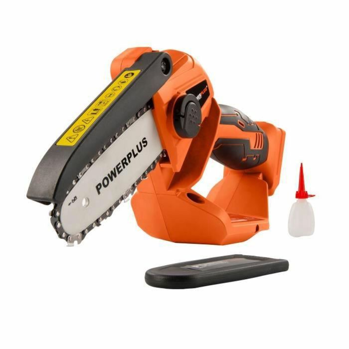 PowerPlus Dual Power PowDPG7572 Motosierra de Batería 20V, Guía 100mm, 14 Dientes (sin batería ni cargador) PowerPlus Dual Power PowDPG7572 Motosierra de Batería 20V, Guía 100mm, 14 Dientes (sin batería ni cargador)