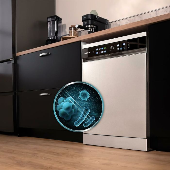 Lavavajillas Cecotec Bolero Aguazero 6210 Inox D 60 cm Acero 4