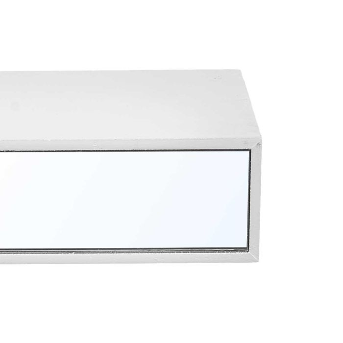 Dos Estantes Espejo 30Cm Blanco Giftdecor (4 Unidades) 2 Dos Estantes Espejo 30Cm Blanco Giftdecor (4 Unidades) 2