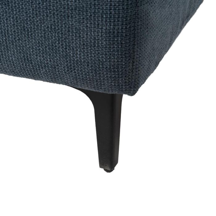 Sofá Chaise Longue Derecha Azul 266 X 222 X 80 cm