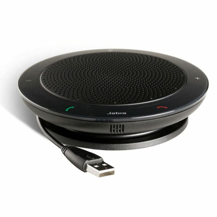 Jabra Speak 410, call control, conference calls, 1 x 3.5 mm, full duplex, Black Jabra Speak 410, call control, conference calls, 1 x 3.5 mm, full duplex, Black