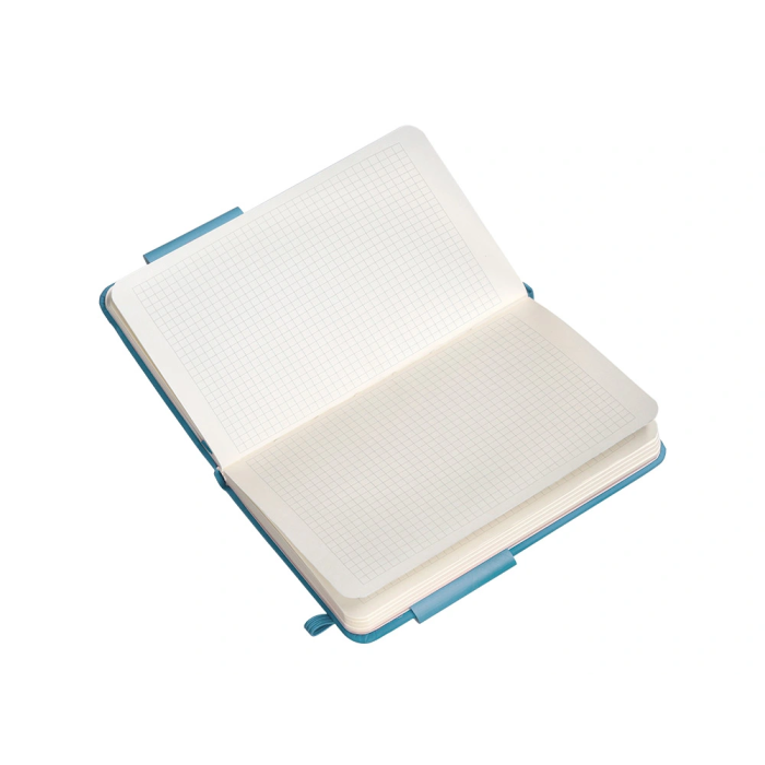 Antartik Cuaderno A6 Tapa Dura Hojas Cuadriculadas Azul Claro 100 Hojas 80gr FSC 8