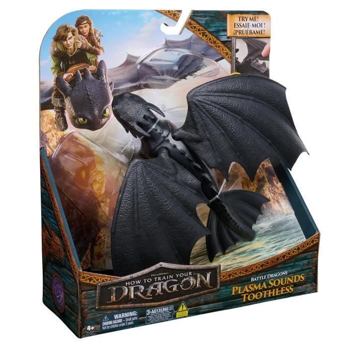 FIGURA DE DRAGÓN CON SONIDO SPIN MASTER 25 CM KROKMOU Dragones Película 5 FIGURA DE DRAGÓN CON SONIDO SPIN MASTER 25 CM KROKMOU Dragones Película 5
