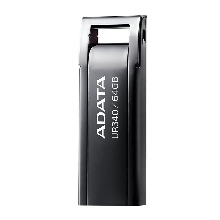 Memoria USB Adata AROY-UR340-64GBK 64 GB Negro 4