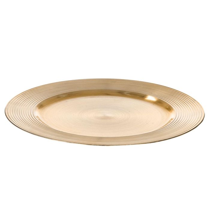 Portavelas Círculos Dorado 33 cm - Giftdecor (24 Unidades) 1 Portavelas Círculos Dorado 33 cm - Giftdecor (24 Unidades) 1