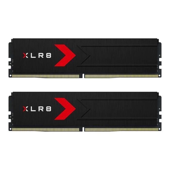 Kit de memoria PNY XLR8 Gaming DDR5 de 32 GB (2 x 16 GB) a 6000 MHz CL36 para ordenador de escritorio Kit de memoria PNY XLR8 Gaming DDR5 de 32 GB (2 x 16 GB) a 6000 MHz CL36 para ordenador de escritorio