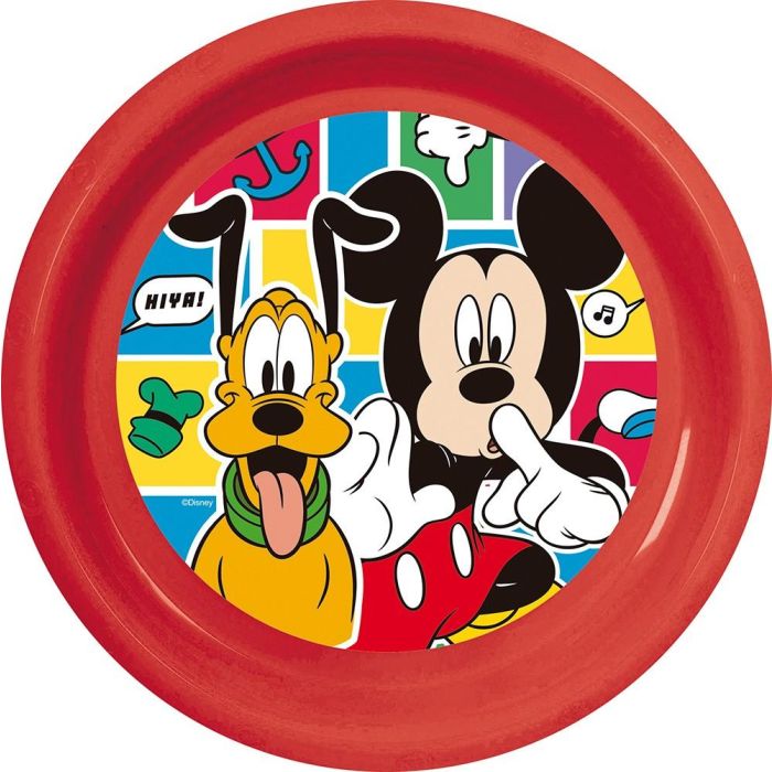 Licensing Plato PP Fácil Mickey CZ11382 Disney Apto para Niños 4 Años Plástico Reciclable Libre BPA Resistente Caídas 21.5 cm 0 Licensing Plato PP Fácil Mickey CZ11382 Disney Apto para Niños 4 Años Plástico Reciclable Libre BPA Resistente Caídas 21.5 cm 0