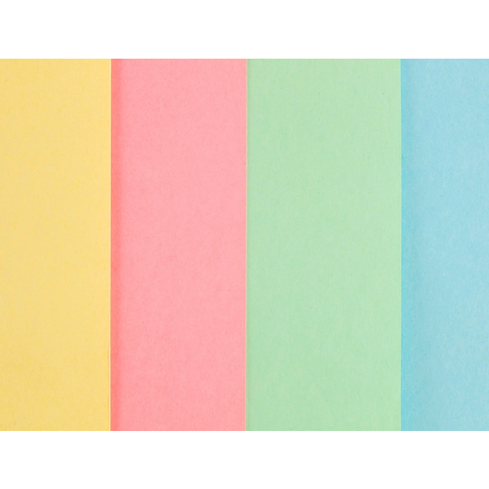 Liderpapel Cartulina A4 180g/m2 100 Hojas Colores Surtidos 4