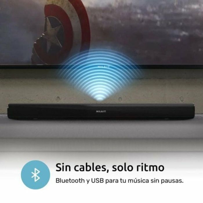 Barra de Sonido Nilait Negro 6