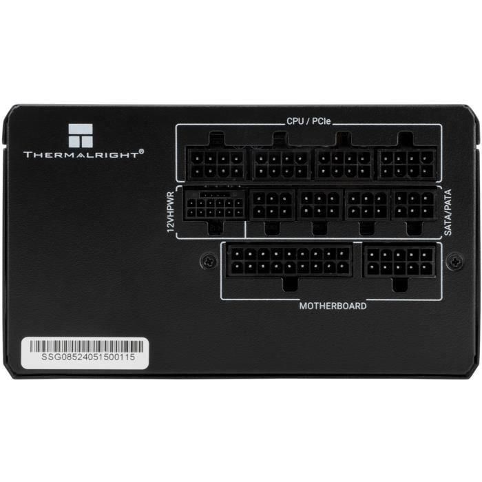 Fuente de alimentación modular para PC - THERMALRIGHT SG850 - 80+ Gold - Negra 2 Fuente de alimentación modular para PC - THERMALRIGHT SG850 - 80+ Gold - Negra 2
