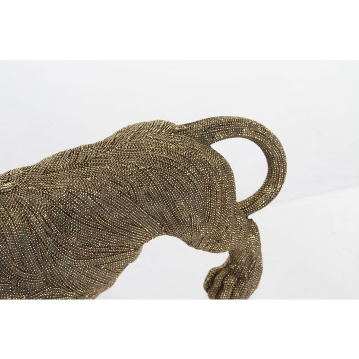 DKD Home Decor Figura León Estilo Colonial de Resina Dorado 9,4 x 16,7 x 30 cm 2 DKD Home Decor Figura León Estilo Colonial de Resina Dorado 9,4 x 16,7 x 30 cm 2