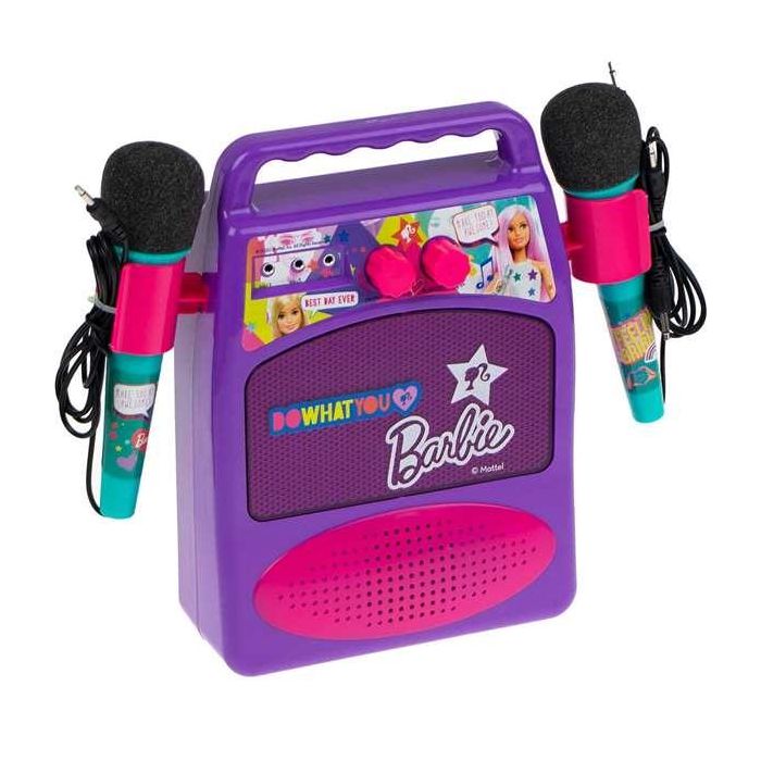 Reig Bafle con 2 Micros Barbie Reig Bafle con 2 Micros Barbie