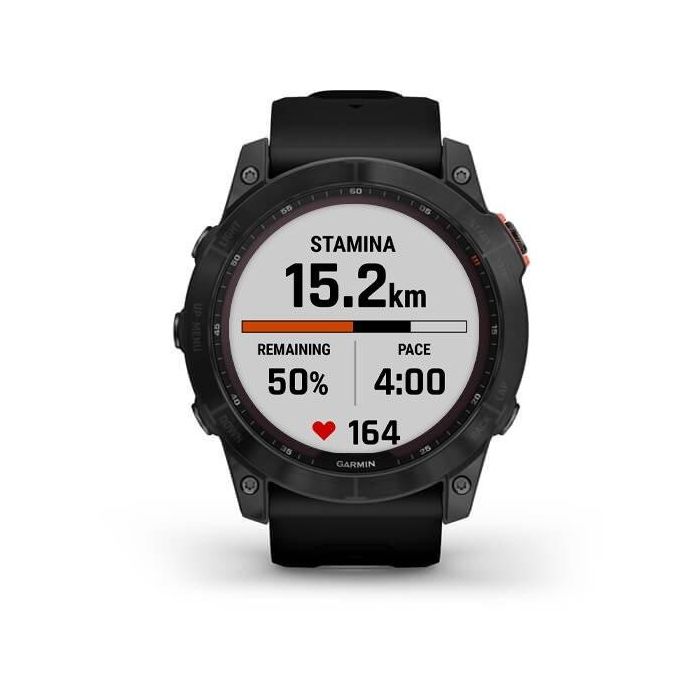 Garmin fenix 7X Solar, Reloj inteligente GPS, 51mm, Power Glass, Negro, con pulsómetro, NFC, Wi-Fi y 16GB 3 Garmin fenix 7X Solar, Reloj inteligente GPS, 51mm, Power Glass, Negro, con pulsómetro, NFC, Wi-Fi y 16GB 3