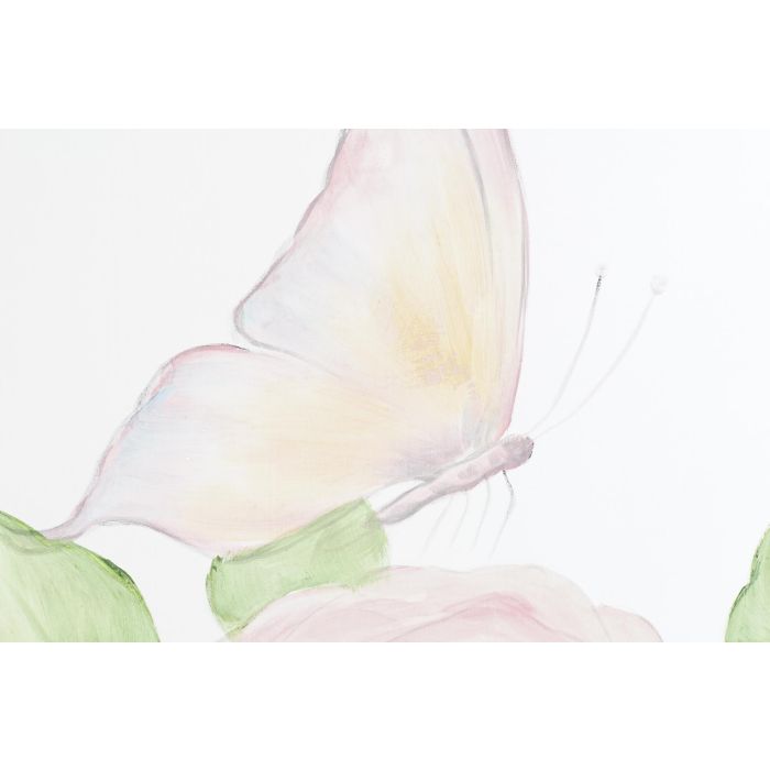 DKD Home Decor Biombo Shabby con Rosas, Biombo Separador Madera y Nylon, Colores Rosa Verde Blanco, 180 cm Alto x 150 cm Ancho 3 DKD Home Decor Biombo Shabby con Rosas, Biombo Separador Madera y Nylon, Colores Rosa Verde Blanco, 180 cm Alto x 150 cm Ancho 3