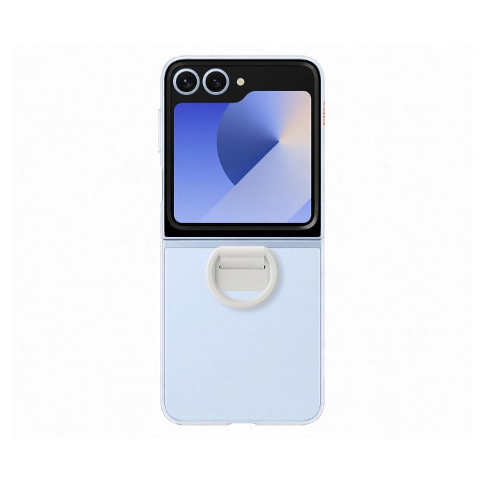 Samsung Funda Transparente con Anillo para Galaxy Z Flip7 FE | Z Flip6 Samsung Funda Transparente con Anillo para Galaxy Z Flip7 FE | Z Flip6