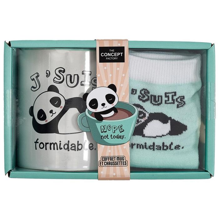Juego De Taza Y Calcetines Kawaii The Concept Factory 5