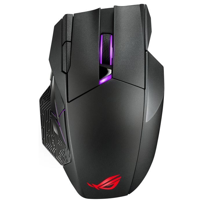 Asus ROG Spatha X Ratón Gaming RF Wireless+USB Type-A Óptico 19000 DPI Negro 90MP0220-BMUA00 0 Asus ROG Spatha X Ratón Gaming RF Wireless+USB Type-A Óptico 19000 DPI Negro 90MP0220-BMUA00 0