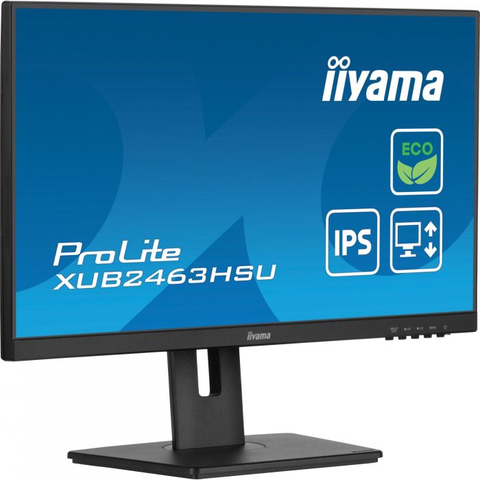 iiyama XUB2463HSU-B1 Monitor ProLite 24" FHD IPS 1920x1080 100Hz 3ms HDMI DP USB Pivot Negro 9 iiyama XUB2463HSU-B1 Monitor ProLite 24" FHD IPS 1920x1080 100Hz 3ms HDMI DP USB Pivot Negro 9