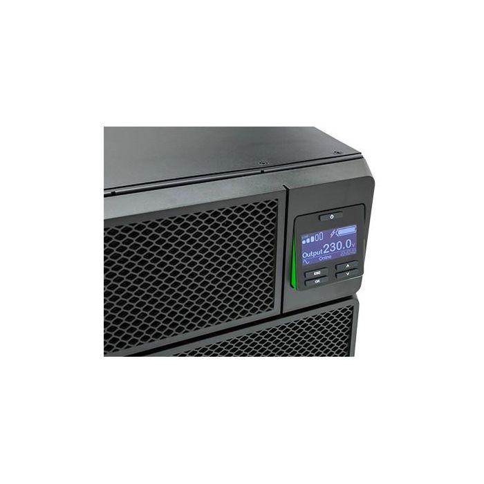 APC UPS SRT5KRMXLW-HW Doble Conversión Online 5000VA / 4500W Montaje en Rack 3U 8 APC UPS SRT5KRMXLW-HW Doble Conversión Online 5000VA / 4500W Montaje en Rack 3U 8