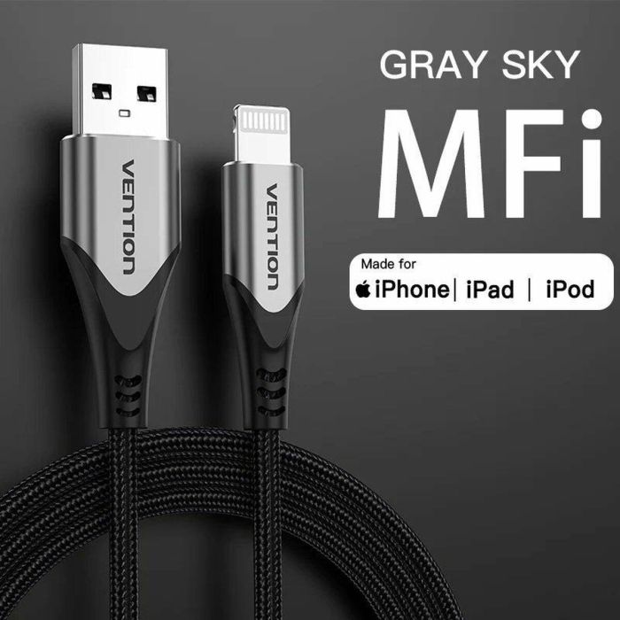 Cable Lightning Vention LABHD 50 cm (1 unidad) 2 Cable Lightning Vention LABHD 50 cm (1 unidad) 2