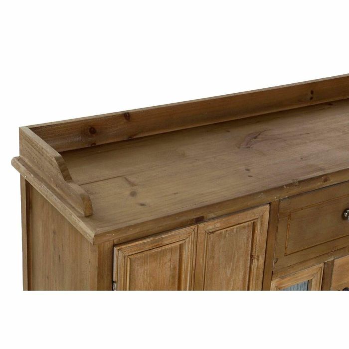 DKD Home Decor Buffet Cottage Marrón Natural Madera Metal con 5 Cajones y 2 Puertas, 116 cm Ancho 8 DKD Home Decor Buffet Cottage Marrón Natural Madera Metal con 5 Cajones y 2 Puertas, 116 cm Ancho 8