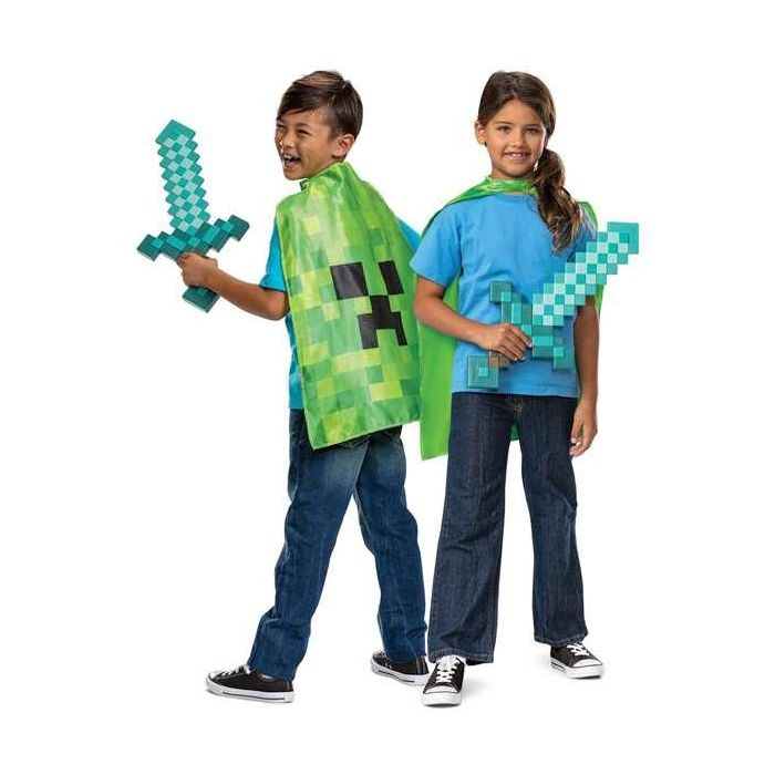 Jakks Pacific 156239 Pack de Espada y Capa del Videojuego Minecraft para Niños +3 Años 6 Jakks Pacific 156239 Pack de Espada y Capa del Videojuego Minecraft para Niños +3 Años 6