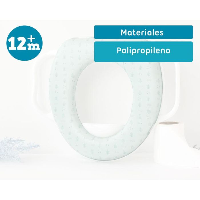 KioKids Petits moments Reductor WC Acolchado con Asas Protector Salpicaduras Verde Salvia +12 Meses 4 KioKids Petits moments Reductor WC Acolchado con Asas Protector Salpicaduras Verde Salvia +12 Meses 4