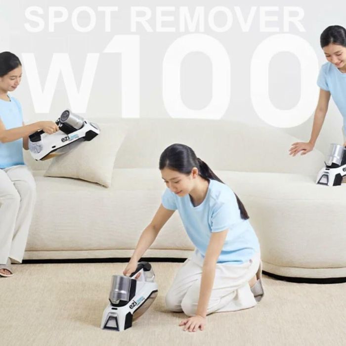 Eziclean EZI3760372559205 Lavadora inalámbrica Spot Remover W100 15000 Pa 60W 20 min 0,5 L Blanco/Gris 1 Eziclean EZI3760372559205 Lavadora inalámbrica Spot Remover W100 15000 Pa 60W 20 min 0,5 L Blanco/Gris 1
