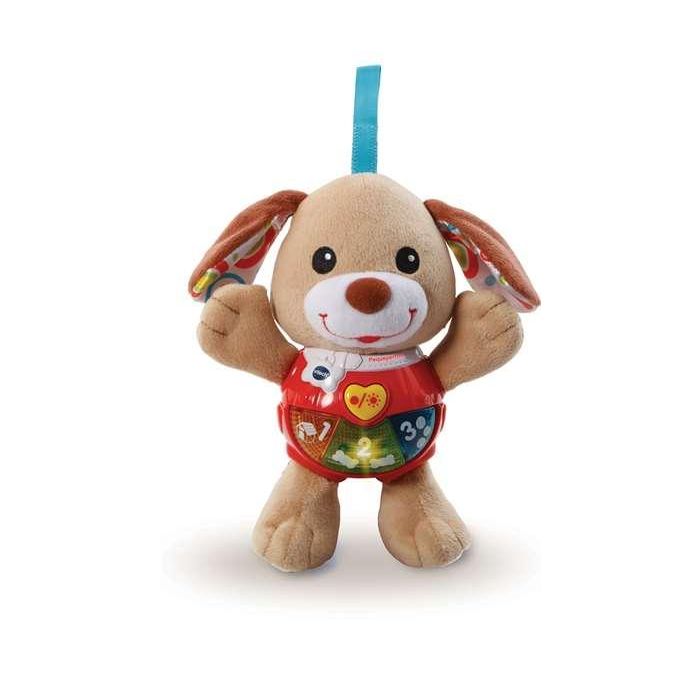 Peluche pequeperrito con luz, sonidos y actividades 19x17x9 cm Peluche pequeperrito con luz, sonidos y actividades 19x17x9 cm