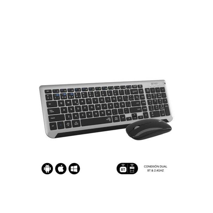 SUBBLIM Combo Dual Prestige Extendido Gris/Negro