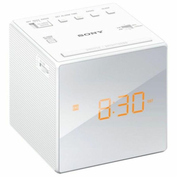 Radio Despertador Sony ICFC1W LED Blanco 1