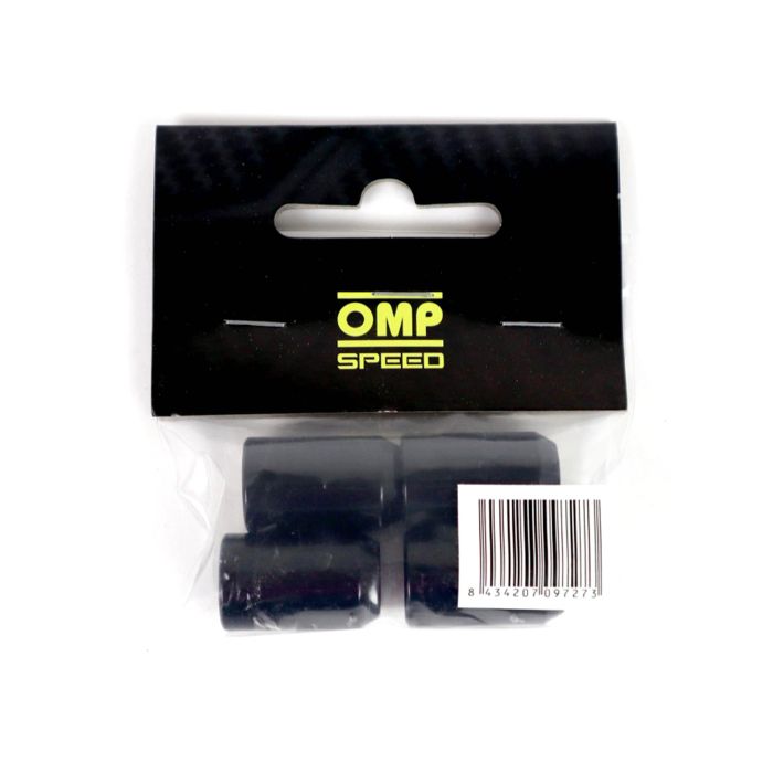 Omp Juego de 4 Tuercas Estrella M12x1.25 Cónico Largo 36mm Llave 17-19 Negro DIN 10.9 OMPS09731201 1