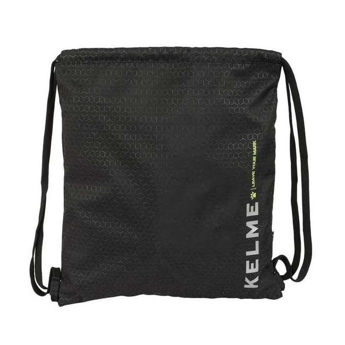Bolsa Mochila con Cuerdas Kelme Iron Negro 35 x 40 x 1 cm 0 Bolsa Mochila con Cuerdas Kelme Iron Negro 35 x 40 x 1 cm 0