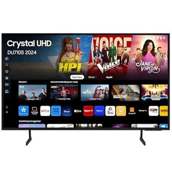 Televisor Samsung Crystal UHD TU43DU7105 43"/ Ultra HD 4K/ Smart TV/ WiFi Televisor Samsung Crystal UHD TU43DU7105 43"/ Ultra HD 4K/ Smart TV/ WiFi