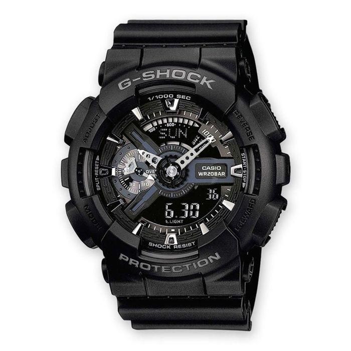 Reloj Hombre Casio G-Shock CLASSIC Negro Plateado (Ø 55 mm)