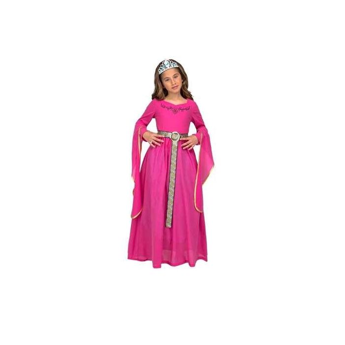 My Other Me Disfraz Infantil Princesa Medieval Rosa para Niñas | Talla 7-9 años | 100% Poliéster 3