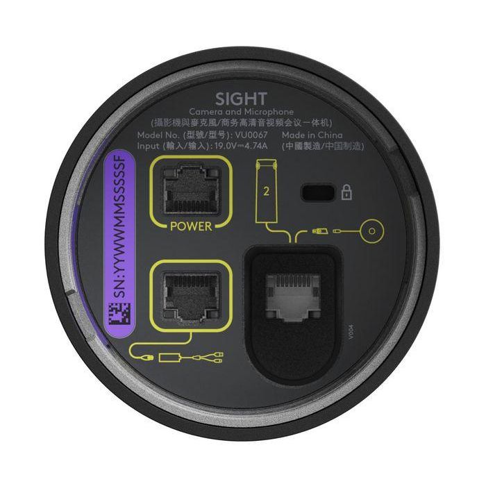 Logitech 960-001510 Cámara de Conferencia Sight 4K - Graphite