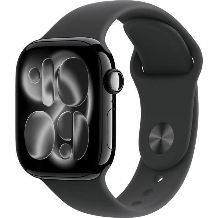 Apple Watch S11 Aluminium Cellular 42mm Diamantschwarz (Sportarmband schwarz) S/M Reloj Inteligente GPS Wifi 64GB iOS
