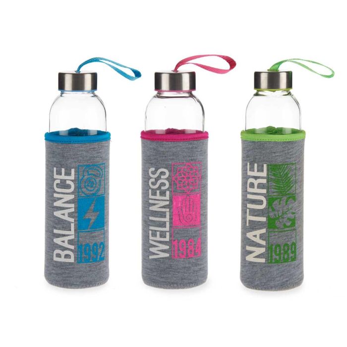 Botella Neopreno Cristal Gris 1989 500Ml Surtidos Vivalto 6X22CM (24 Unidades) 1 Botella Neopreno Cristal Gris 1989 500Ml Surtidos Vivalto 6X22CM (24 Unidades) 1