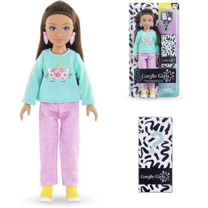 Luna Shopping box COROLLE GIRLS - muñeca fashion - 6 accesorios - 28 cm - 4 años 1