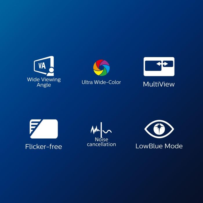 Philips 34E1C5600HE Monitor Curvo VA 34 pulgadas (86.4cm) USB-C HDMI DisplayPort 16:9 para oficina y hogar 1